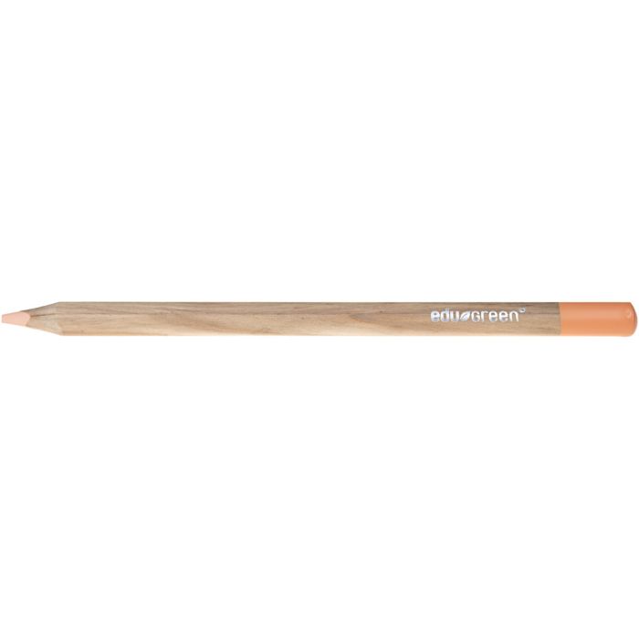Crayons de Couleur Jumbo Edugreen, mine 5 mm, saumon, 10 pièces/ 1 Pq.