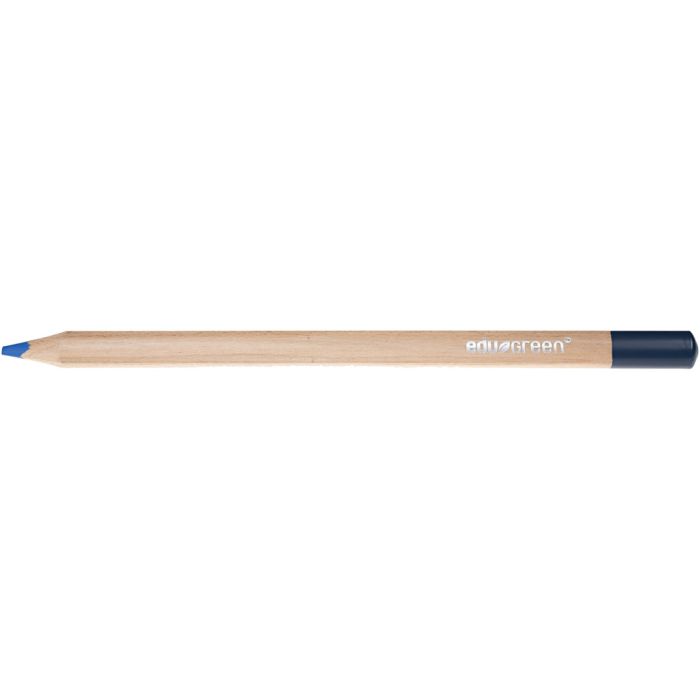 Crayons de Couleur Jumbo Edugreen, mine 5 mm, bleu, 10 pièces/ 1 Pq.