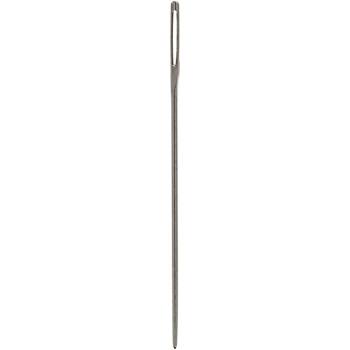 Aiguilles à broder, diamètre 6 mm , dim. 24, L : 36 mm, sans pointe, 25 pièces/ 1 Pq.