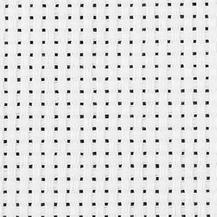 Toile point de croix Aida, L : 150 cm, 35 pts/10 cm, blanc, 3 m/ 1 pièce