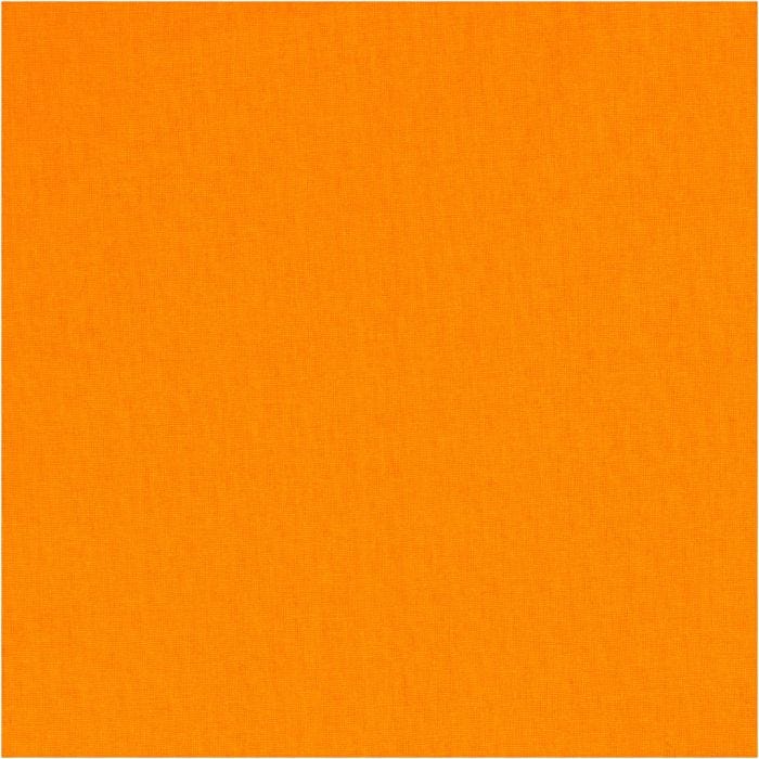 Tissu, L : 145 cm, 140 gr, orange, 2 m/ 1 Pq.