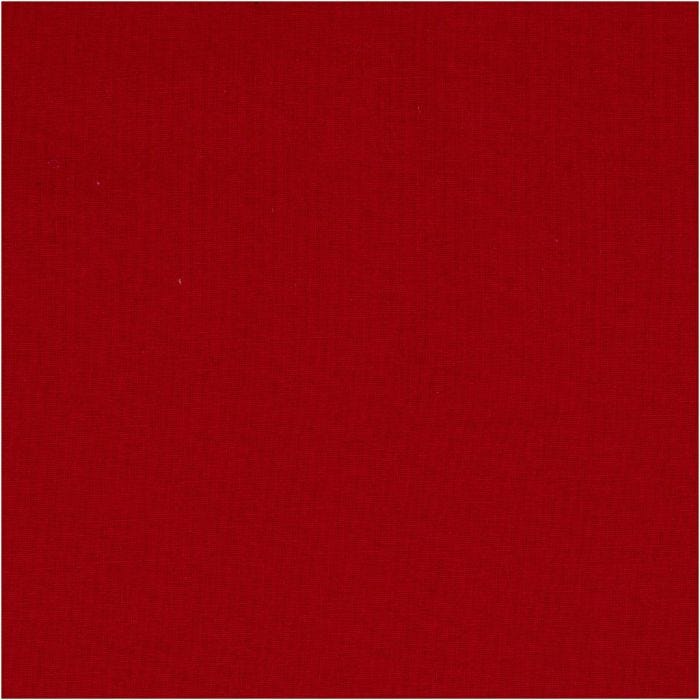 Tissu, L : 145 cm, 140 gr, rouge, 2 m/ 1 Pq.