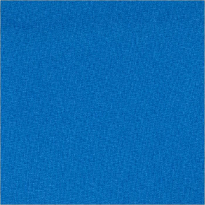 Tissu, L : 145 cm, 140 gr, bleu, 2 m/ 1 Pq.