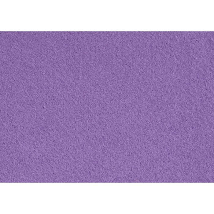 Feutrine synthétique, A4, feuille 210x297 mm, ép. 1,5-2 mm, mauve clair, 10 flles/ 1 Pq.