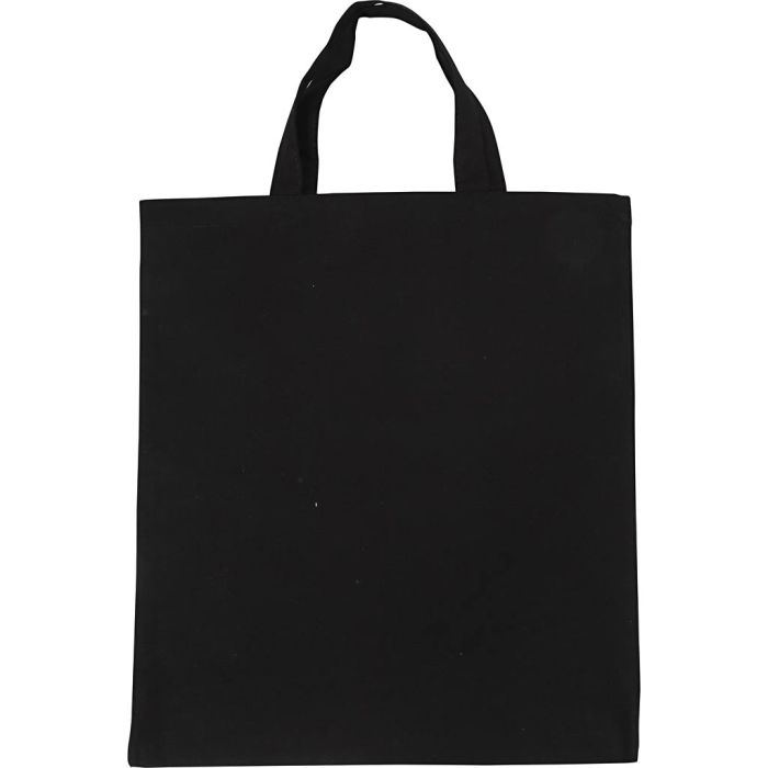 Sac Fourre-Tout, dim. 38x42 cm, 145 gr, noir, 1 pièce