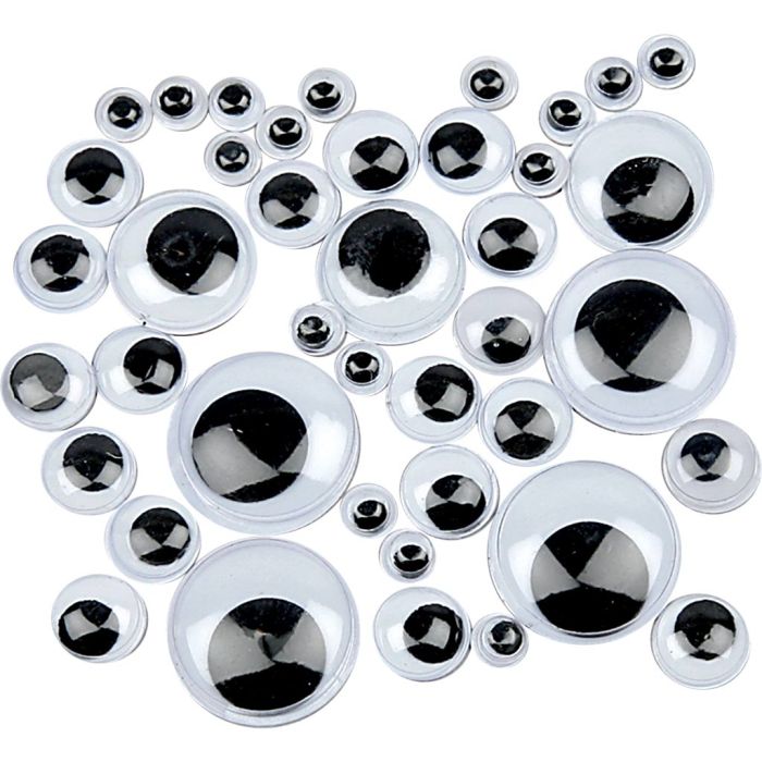 Yeux Mobiles, d 6-20 mm, 1000 ass./ 1 Pq.