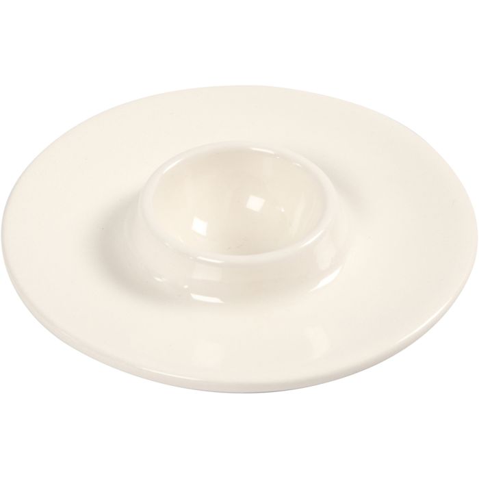 Coquetier, d 9,8 cm, diamètre intérieur 3,9 cm, blanc, 12 pièces/ 1 Pq.