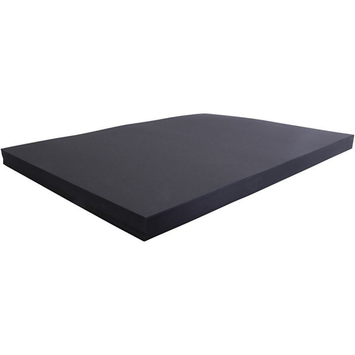 Papier Cartonné, feuille 50x70 cm, 270 gr, noir, 100 flles/ 1 Pq.