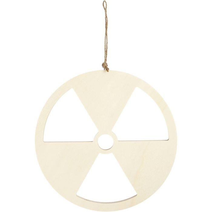 Panneau, Pas d'énergie nucléaire, dim. 21,3 cm, ép. 0,9 cm, 1 pièce