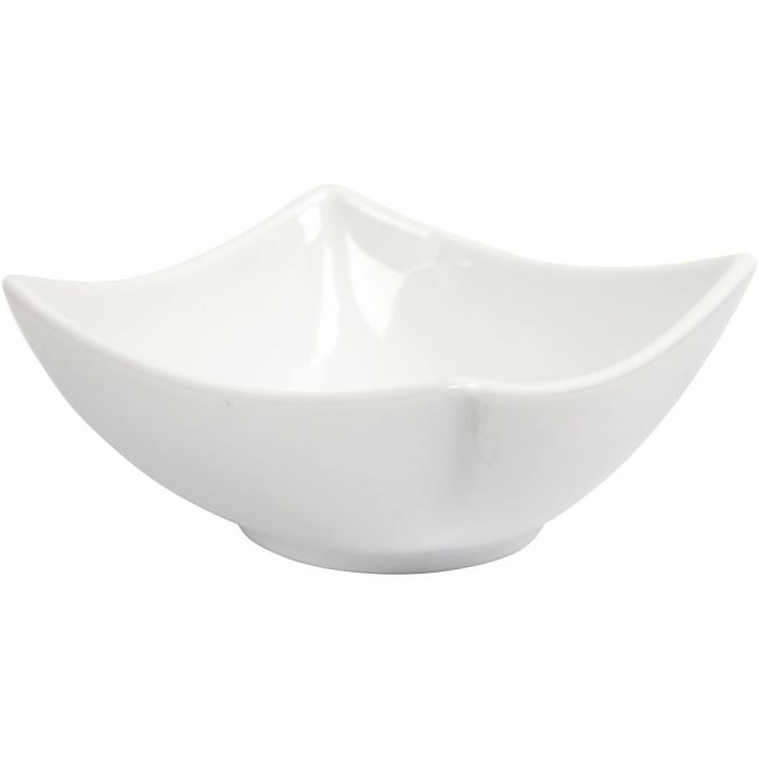 Bol, H : 4,5 cm, d 10 cm, blanc, 12 pièces/ 1 Pq.