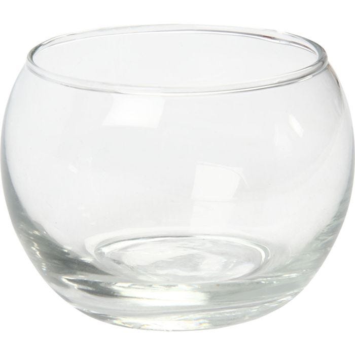Photophores, H : 7 cm, d 8 cm, 12 pièces/ 1 Pq.