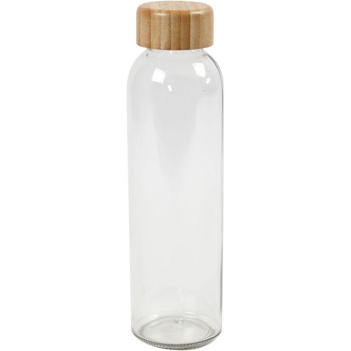 Bouteille d'eau, H : 22 cm, d 6,7 cm, 500 ml, 1 pièce