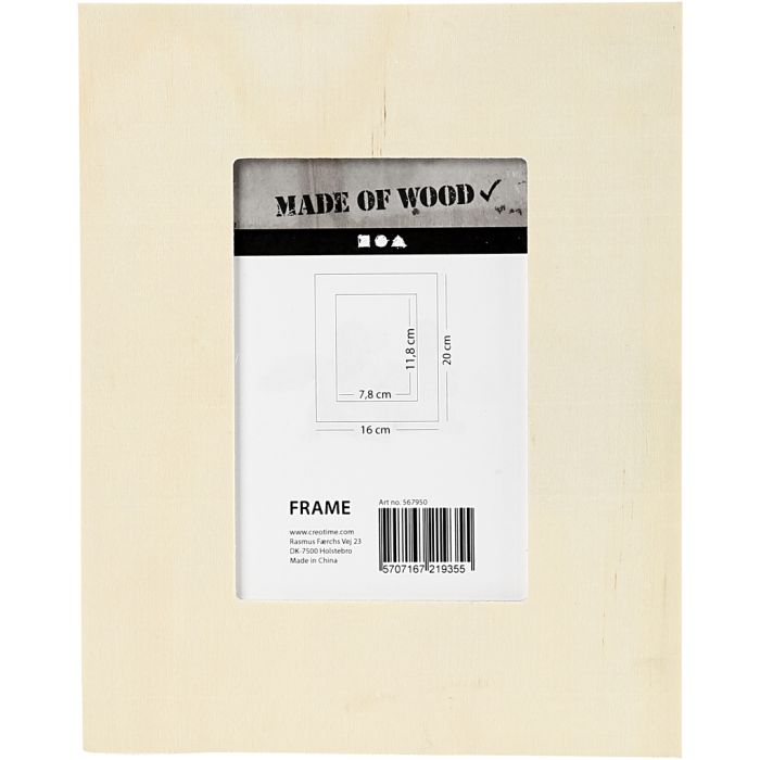 Cadre photos, 20x16 cm, 1 pièce