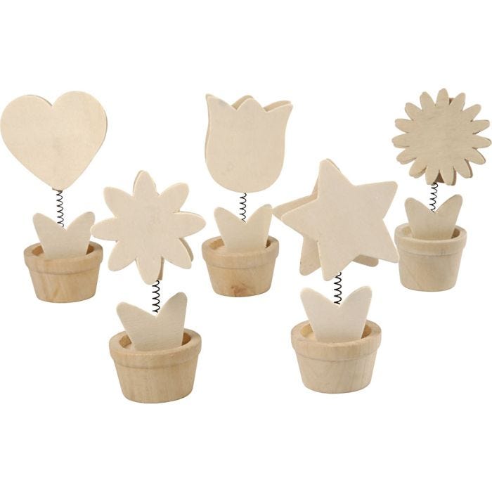 Support pour notes, H : 10 cm, d 5 cm, 10 pièces/ 1 Pq.