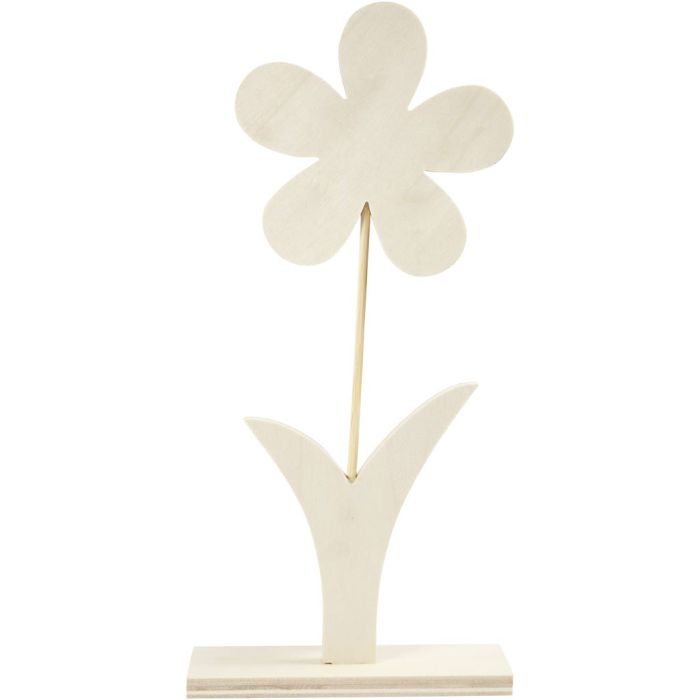 Fleur, H : 26 cm, L : 13 cm, ép. 1 cm, 1 pièce