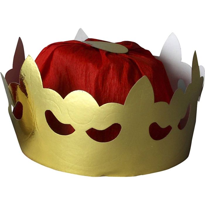 Couronne de roi, H : 11 cm, d 19 cm, or, 1 pièce