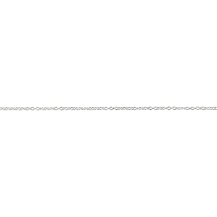 Jaseron, L : 2 mm, argenté, 20 m/ 1 pièce