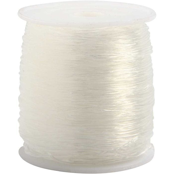 Cordon élastique, rond, ép. 0,8 mm, 100 m/ 1 rouleau
