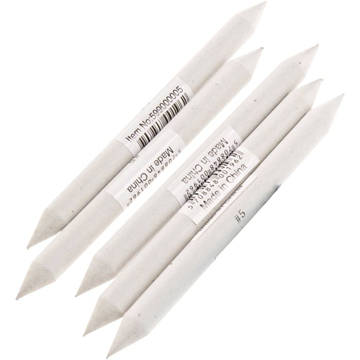 Estompe, L : 14 cm, ép. 11 mm, 10 pièces/ 1 Pq.