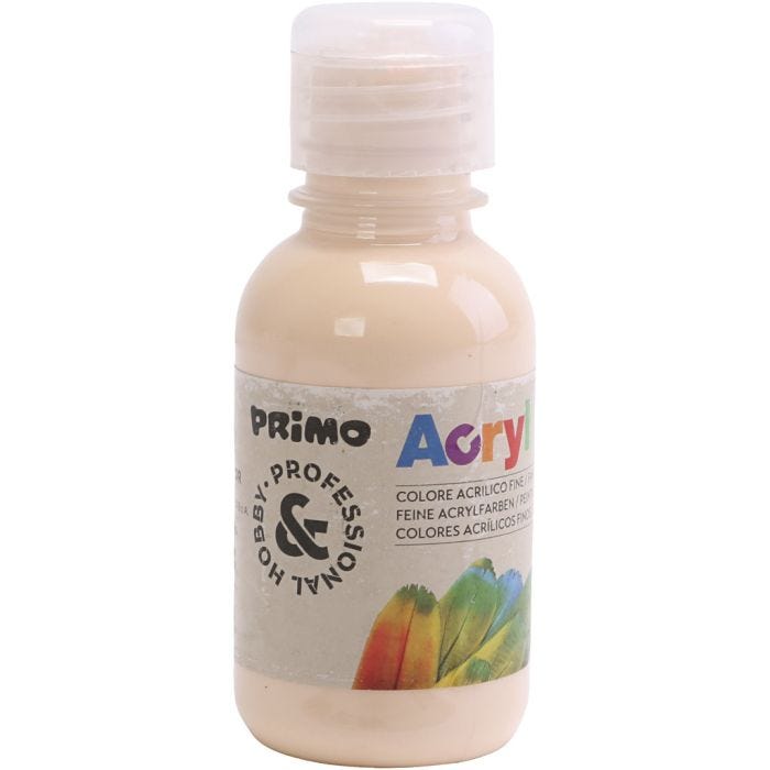 Peinture acrylique de luxe PRIMO, saumon, 125 ml/ 1 flacon