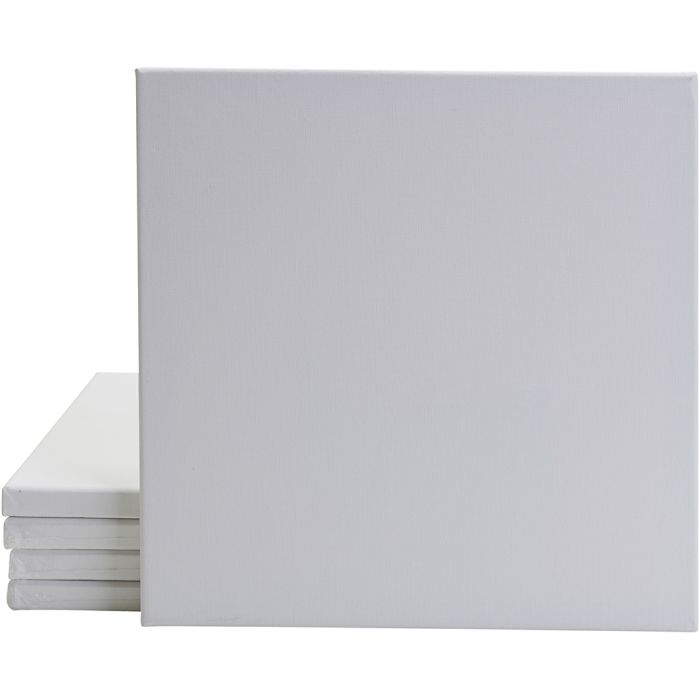 toiles de peinture formline, dim. 8x8x0,8 cm, 280 gr, 20 pièces/ 1 Pq.