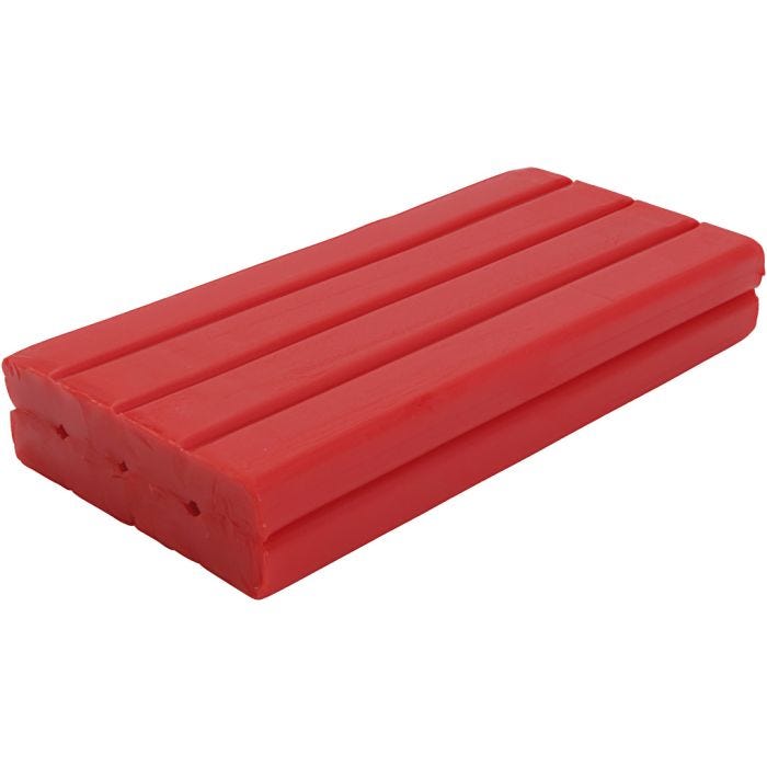 Pâte à Modeler Softy, rouge, 500 gr/ 1 Pq.