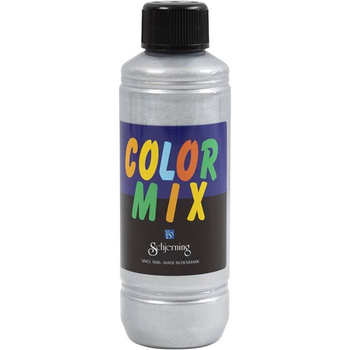 Peinture Pailletée, argent, 250 ml/ 1 flacon