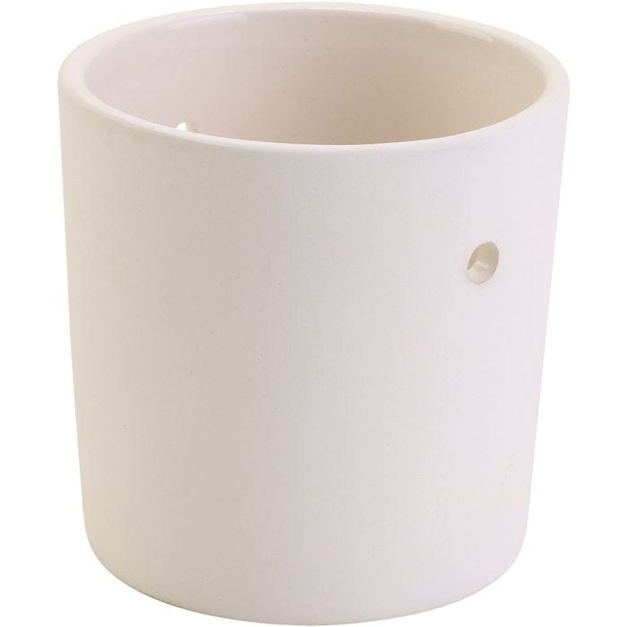 Pots de fleurs à suspendre, H : 7 cm, d 7 cm, ép. 5 mm, 12 pièces/ 1 Pq.