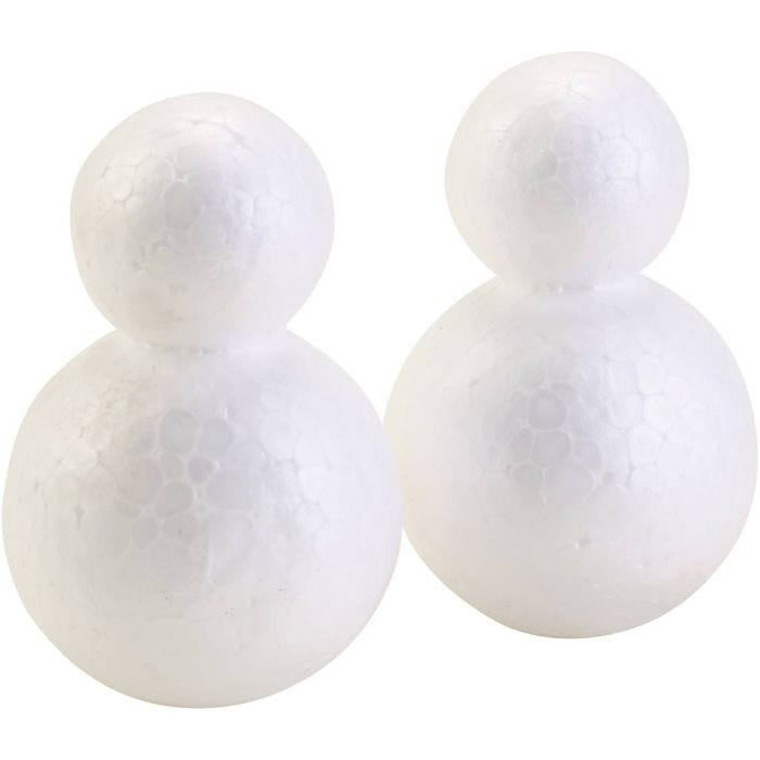 Figurines en polystyrène, H : 6.5 cm, 50 pièces/ 1 Pq.