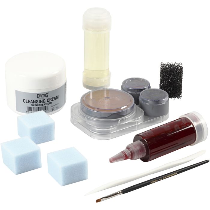 Kit maquillage blessures, 1 set
