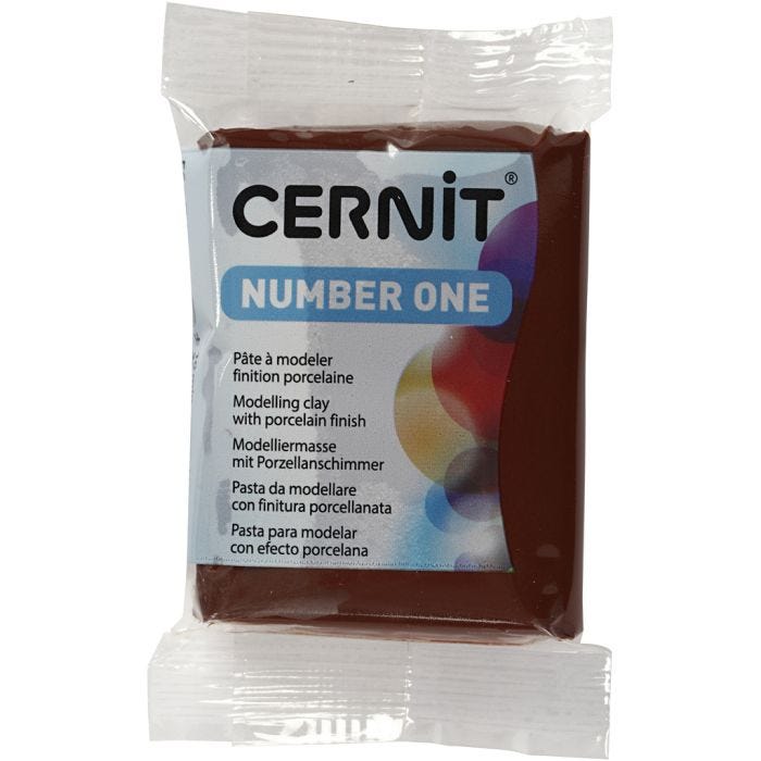Cernit, brun (800), 56 gr/ 1 Pq.