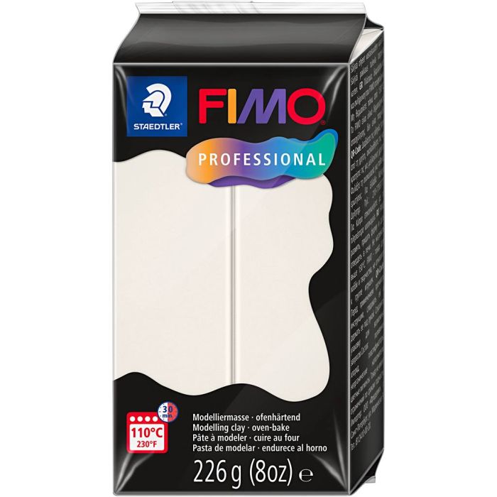 Pâte professionnelle FIMO® , blanc, 226 gr/ 1 Pq.