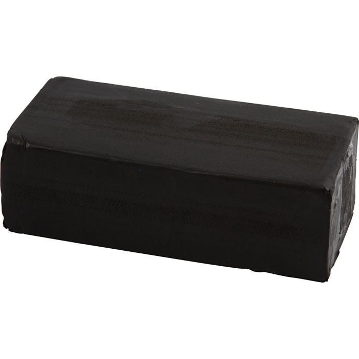 Pâte à Modeler , dim. 13x6x4 cm, noir, 500 gr/ 1 Pq.