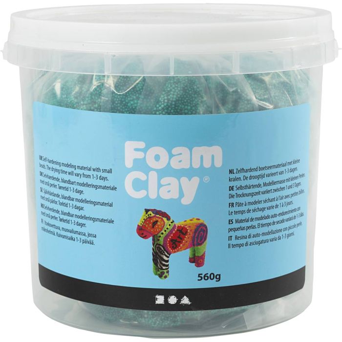 Foam Clay®, vert foncé, 560 gr/ 1 seau