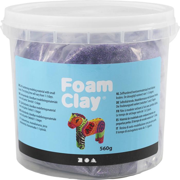 Foam Clay®, violet, 560 gr/ 1 seau