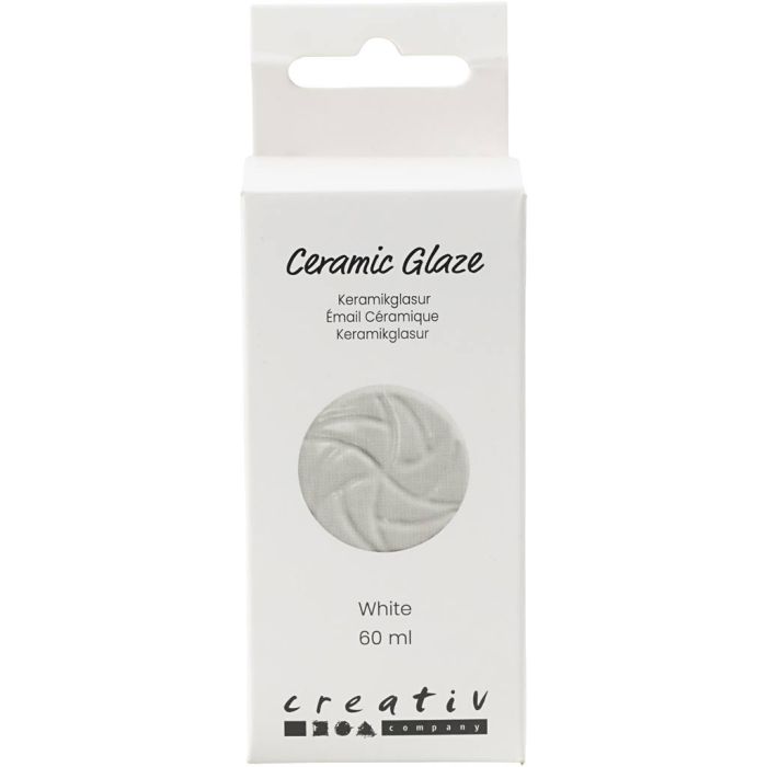 Glaçure Céramique, 984-1101 °C, opaque, white, 60 ml/ 1 boîte