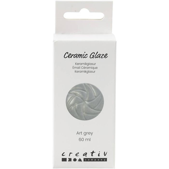 Glaçure Céramique, 984-1101 °C, opaque, Art Grey, 60 ml/ 1 boîte