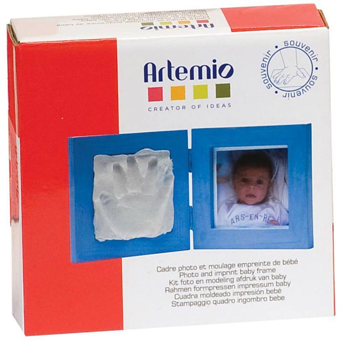 Cadre empreinte bébé et photo - petit kit, 1 pièce