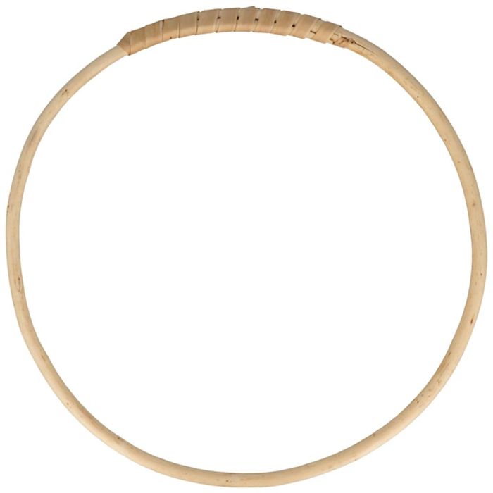 Cercle en bois osier, d 30 cm, ép. 9 mm, 1 pièce