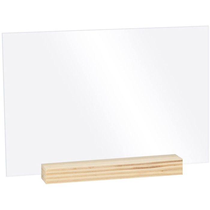 Set de Panneaux Plexi à décorer, dim. 15x10 cm, 5 pièces/ 1 Pq.