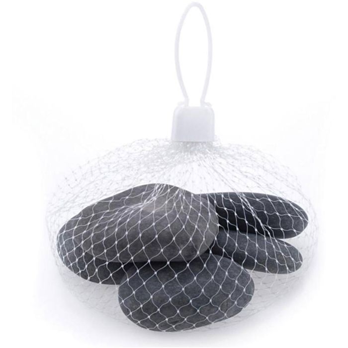 Galets à décorer, dim. 30-50 mm, gris, 5 pièces/ 1 Pq.