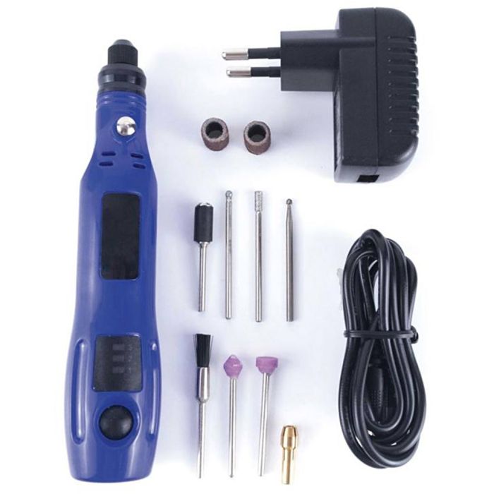 Set graveur sur verre et accessoires, 12 pièces/ 1 Pq.