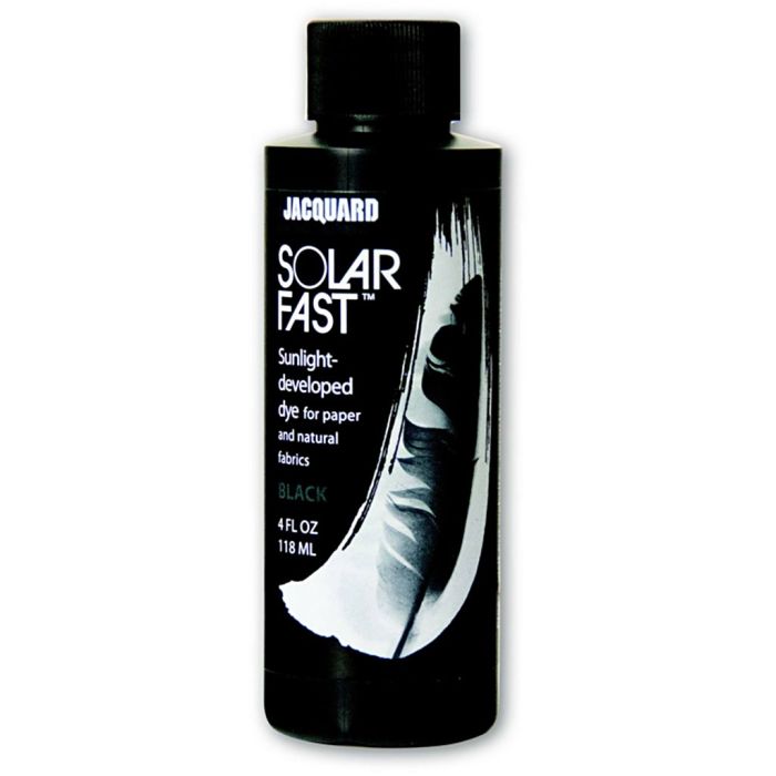 Jacquard Solarfast - Colorant photosensible, noir (113), 118 ml/ 1 flacon