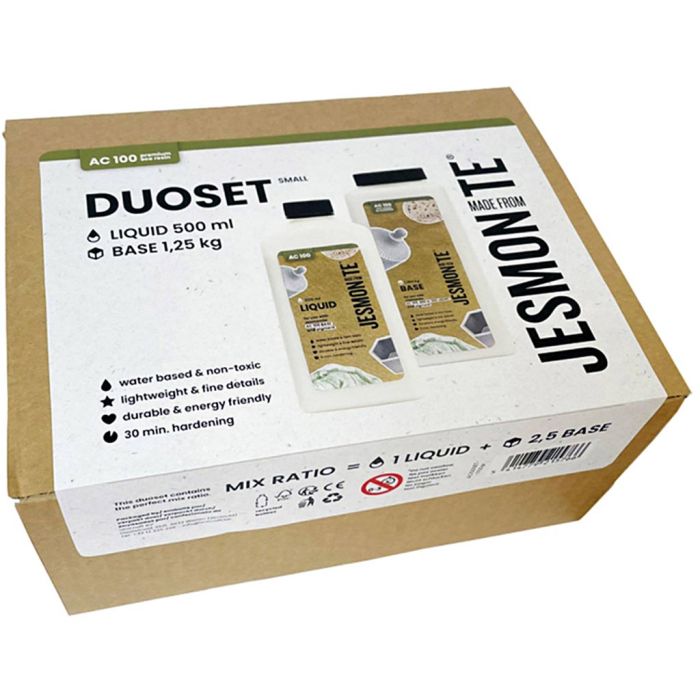 Jesmonite AC 100 Liquide de base - Base poudre, 1.25 kg/ 1 Pq.