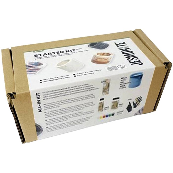 Kit Jesmonite - Pot Rond, 1 Pq.