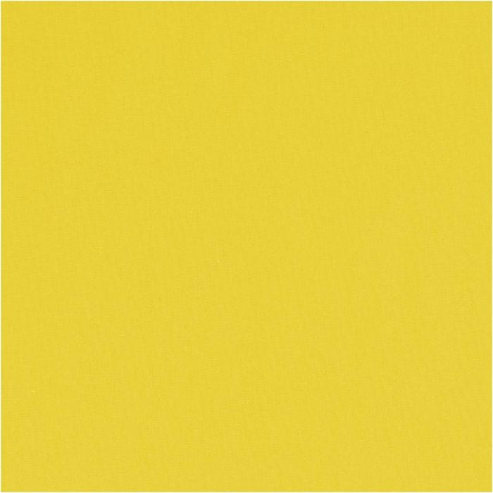 Tissu, L : 145 cm, 140 gr, jaune, 5 m/ 1 Pq.