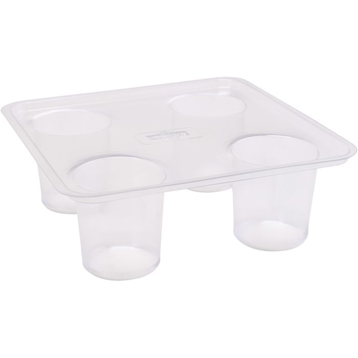 H : 4,8 cm, d 4,4 cm, 4 pièces/ 1 Pq.