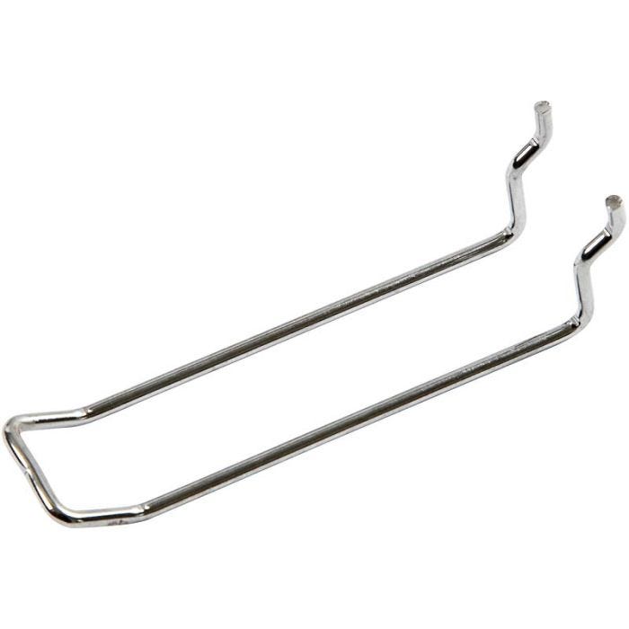Broches pour gondole, L : 100 mm, L : 25 mm, ép. 4 mm, 50 pièces/ 1 Pq.