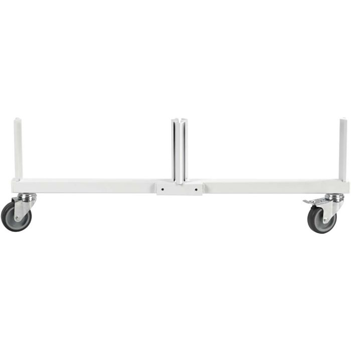 Cadre d'extrémité, 280 mm, 50 cm, 815 mm, blanc, 1 pièce