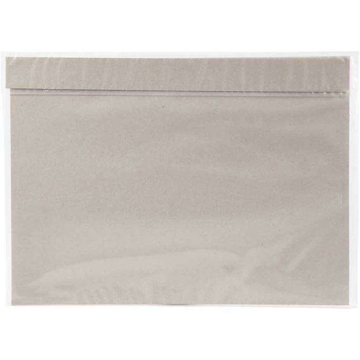 Pochette sans poignée - A2MFNH, A2, feuille 420x600 mm, dim. 61x53 cm, transparent, 4 pièces/ 1 Pq.